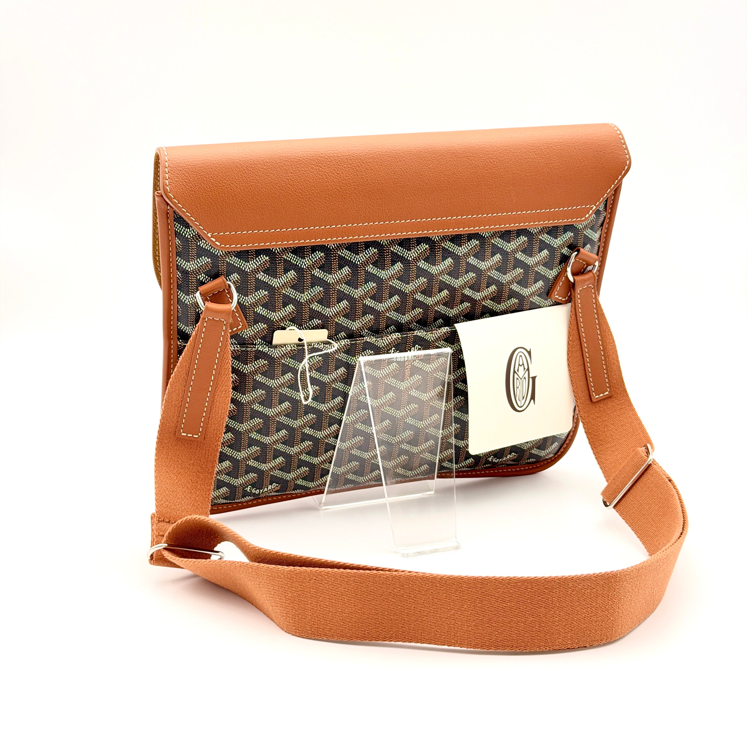 Goyard Coursier Messenger Bag - Tan