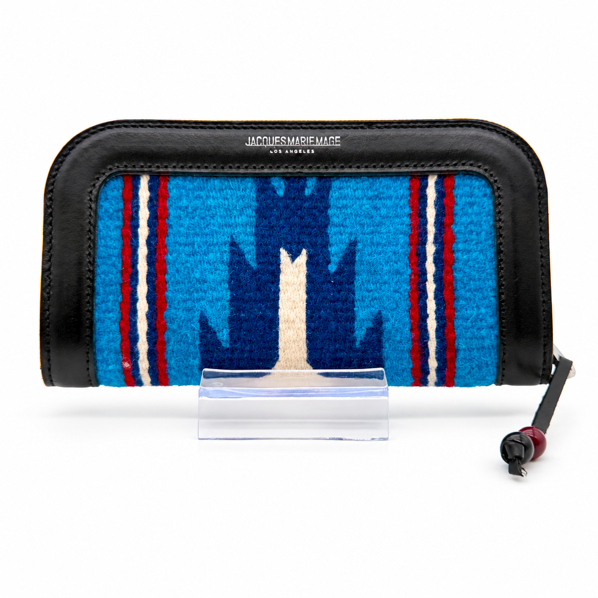 JACQUES MARIE MAGE LAST FRONTIER CASE – BLACK / TURQUOISE WOVEN