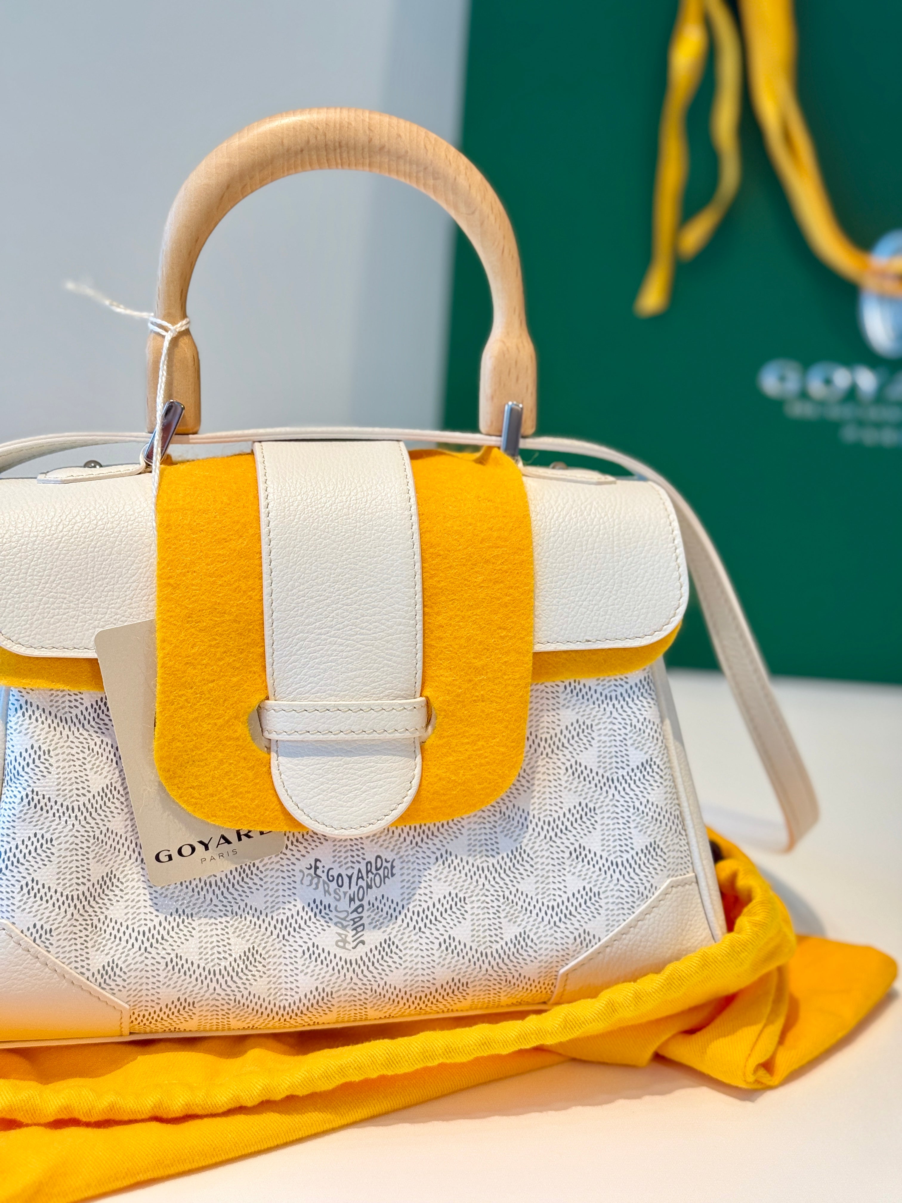 Goyard Saigon Souple Mini Bag - White