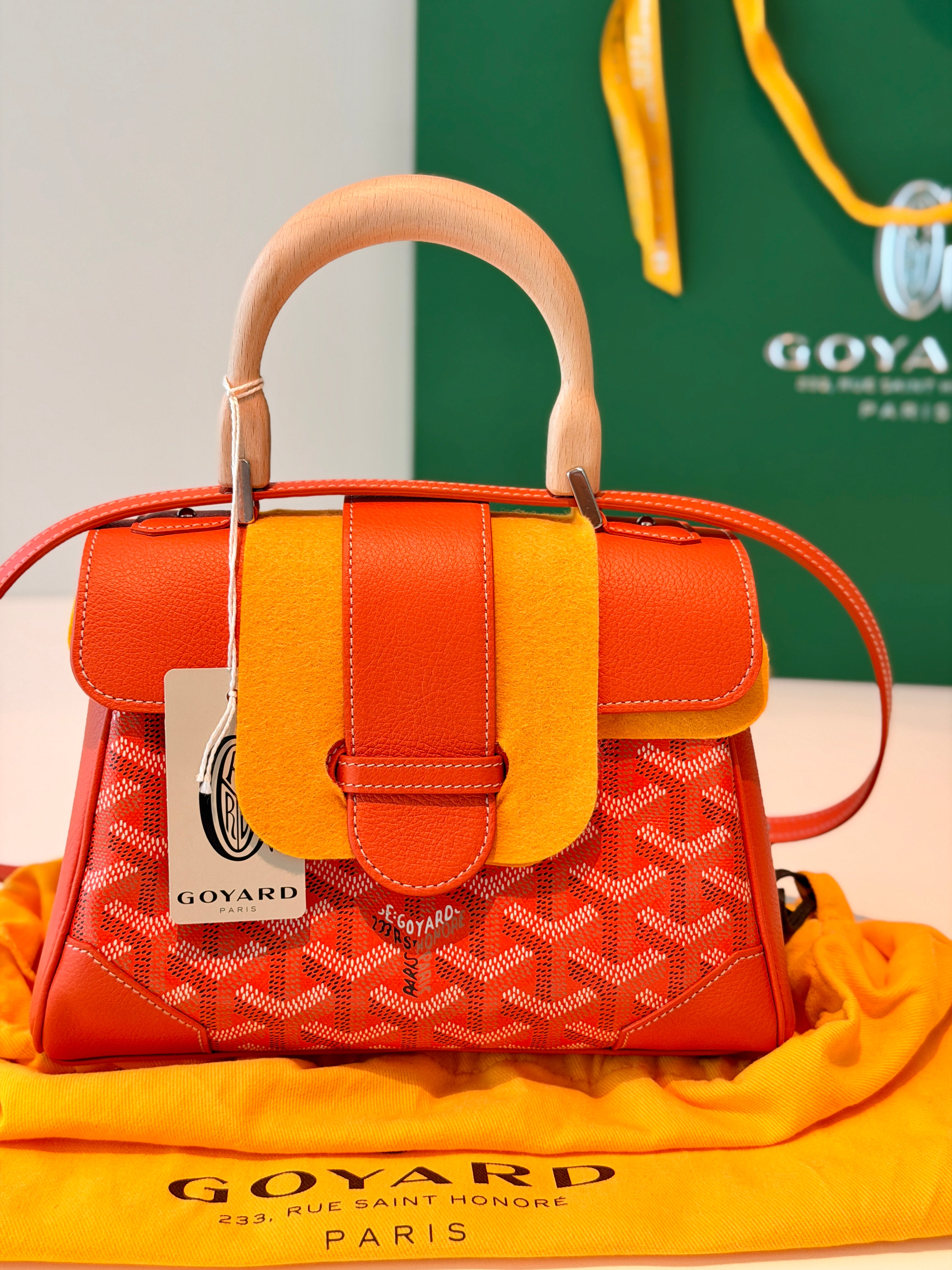 Goyard Saigon Souple Mini Bag - Orange