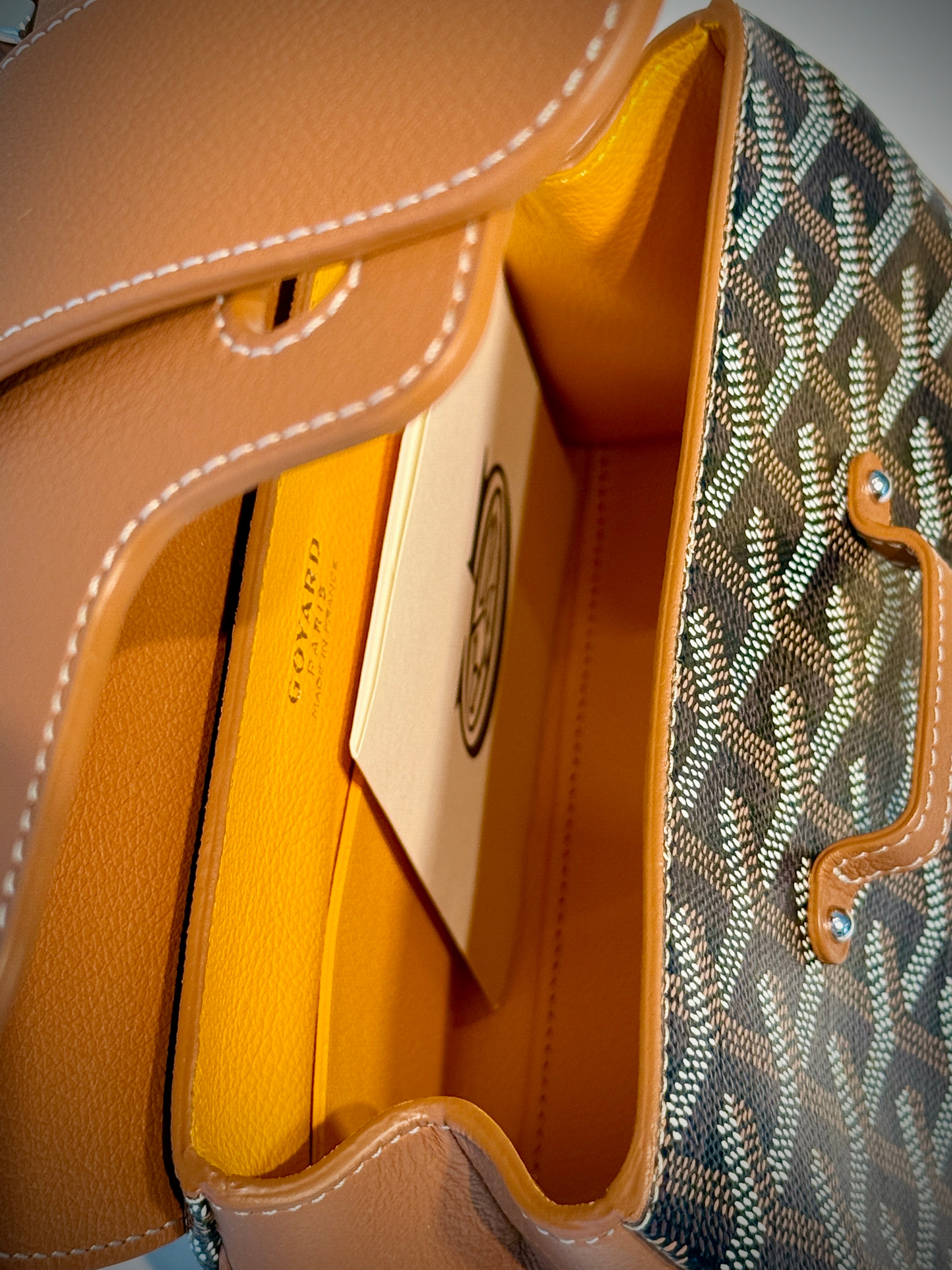 Goyard Saigon Souple Mini Bag - Tan