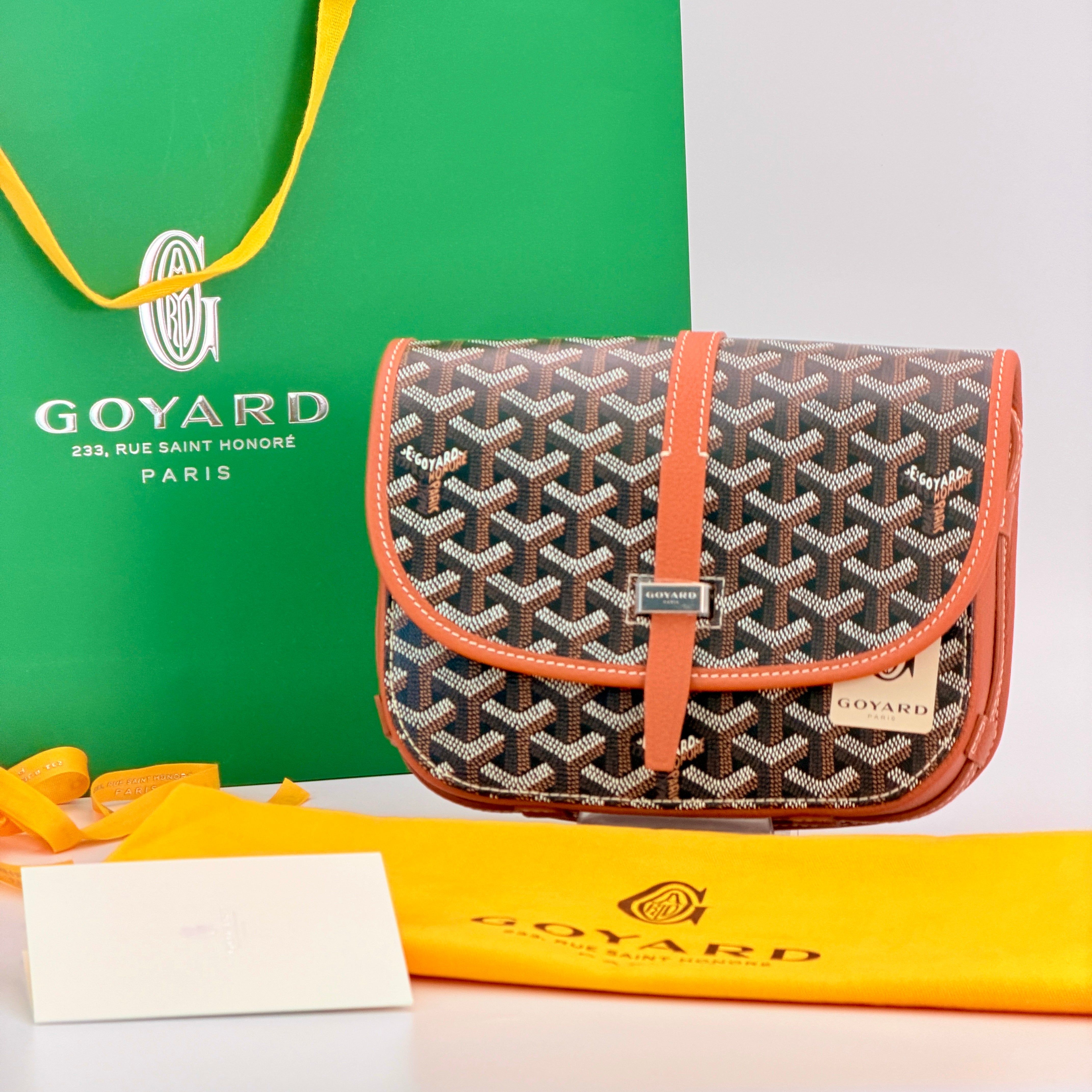 Goyard Belvedere PM Bag - Tan
