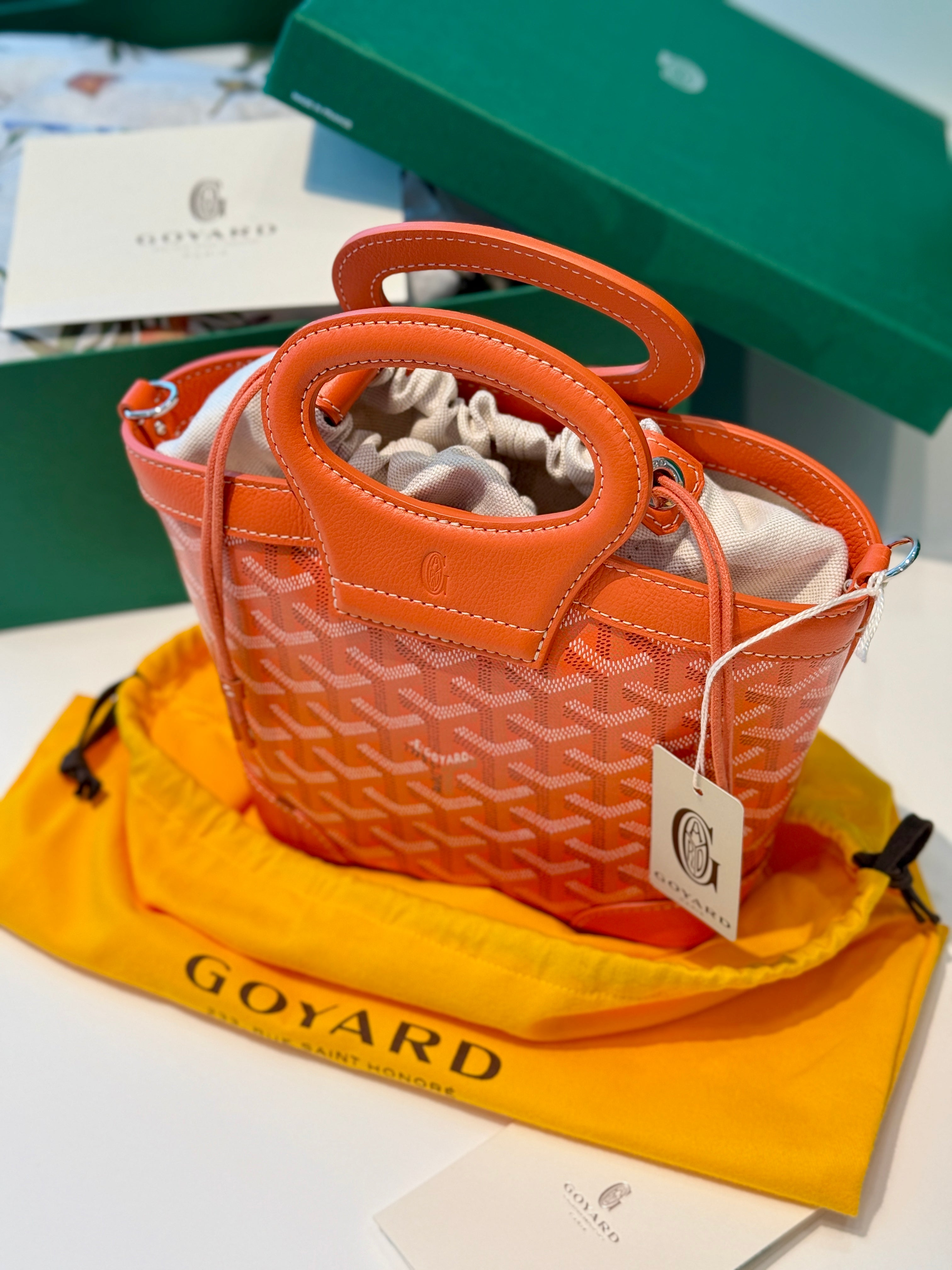 Goyard Beluga Mini Bag - Orange
