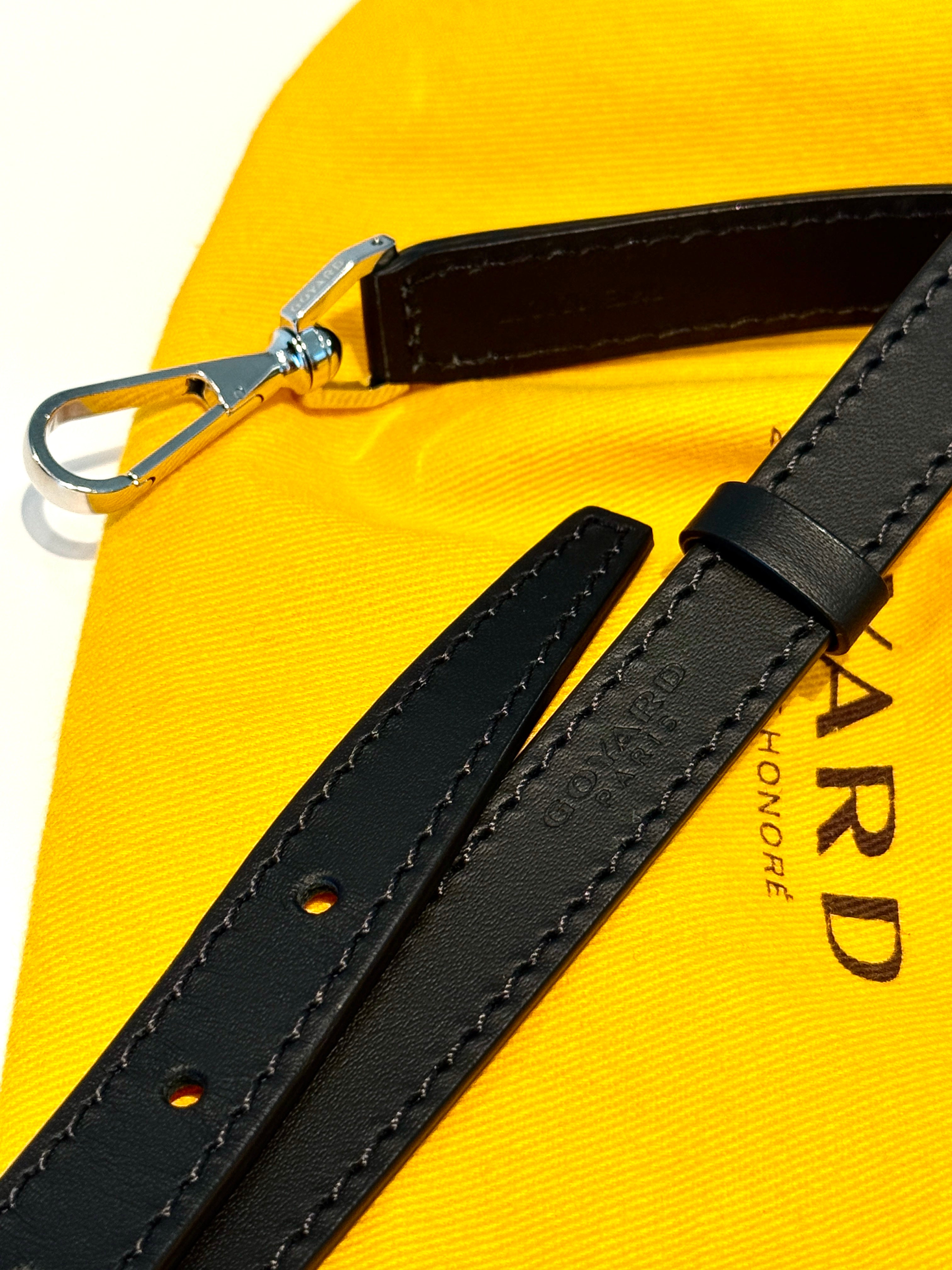 Goyard Cuir PM Strap - Black