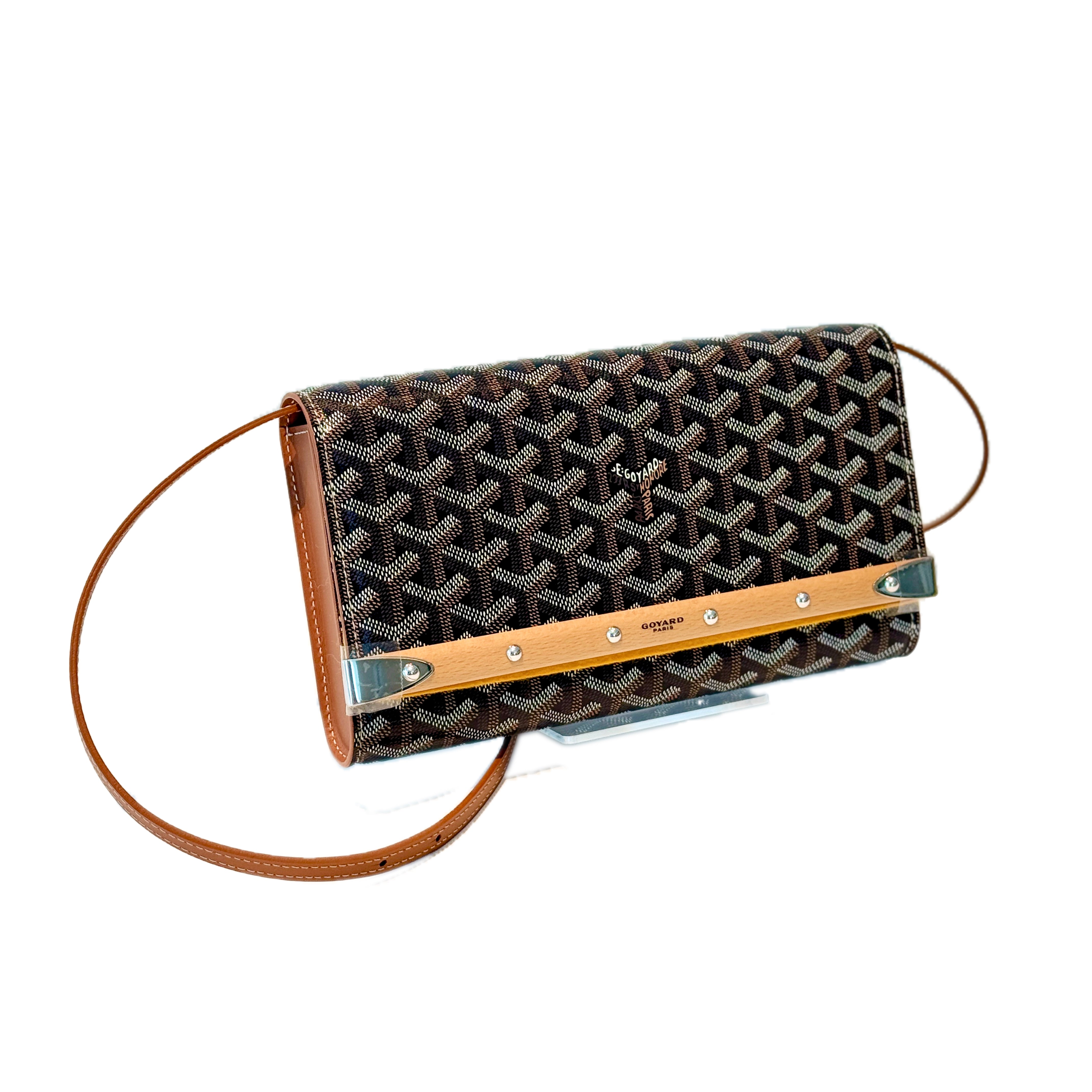 Goyard Monte Carlo PM Clutch - Tan