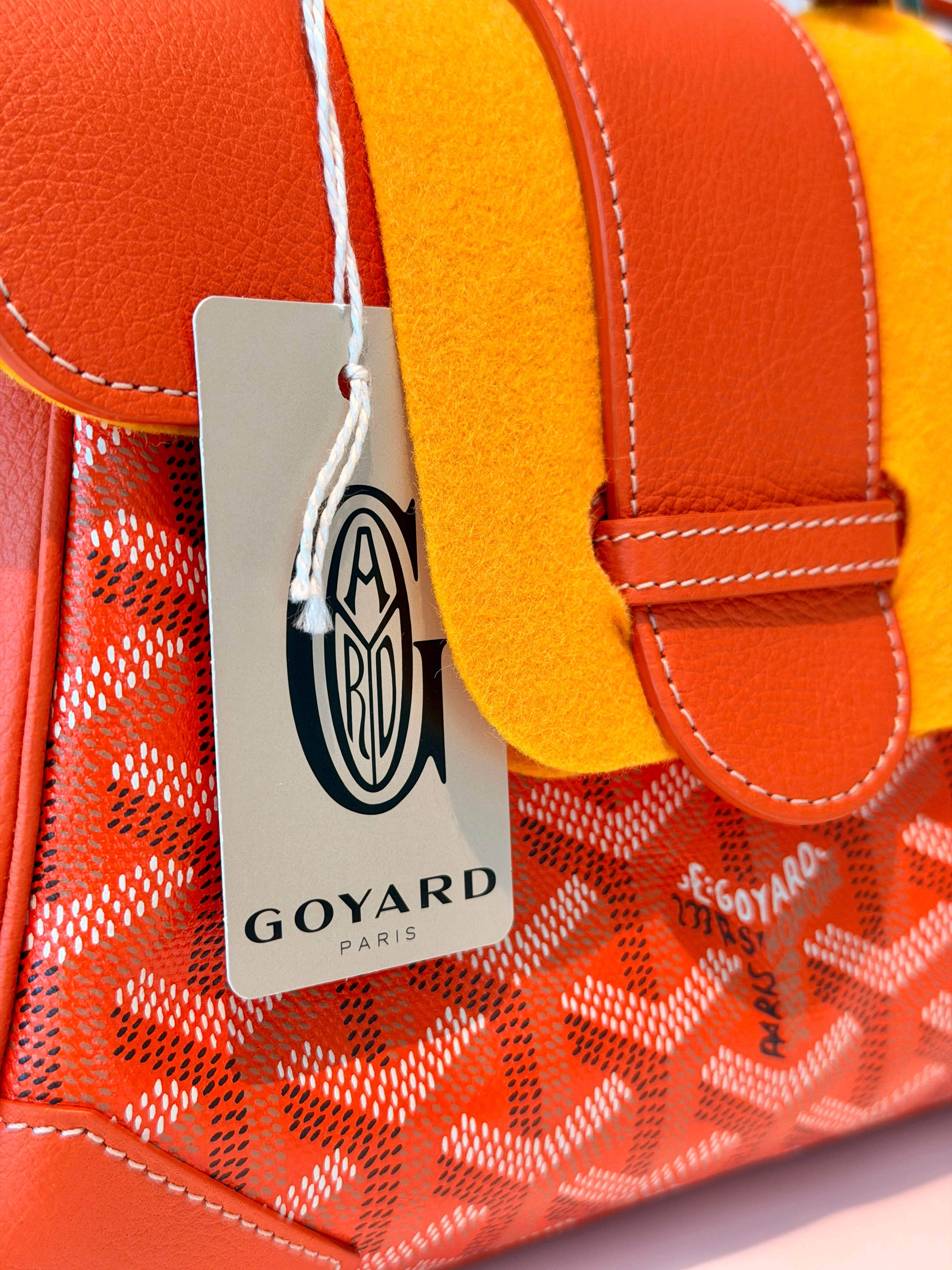 Goyard Saigon Souple Mini Bag - Orange