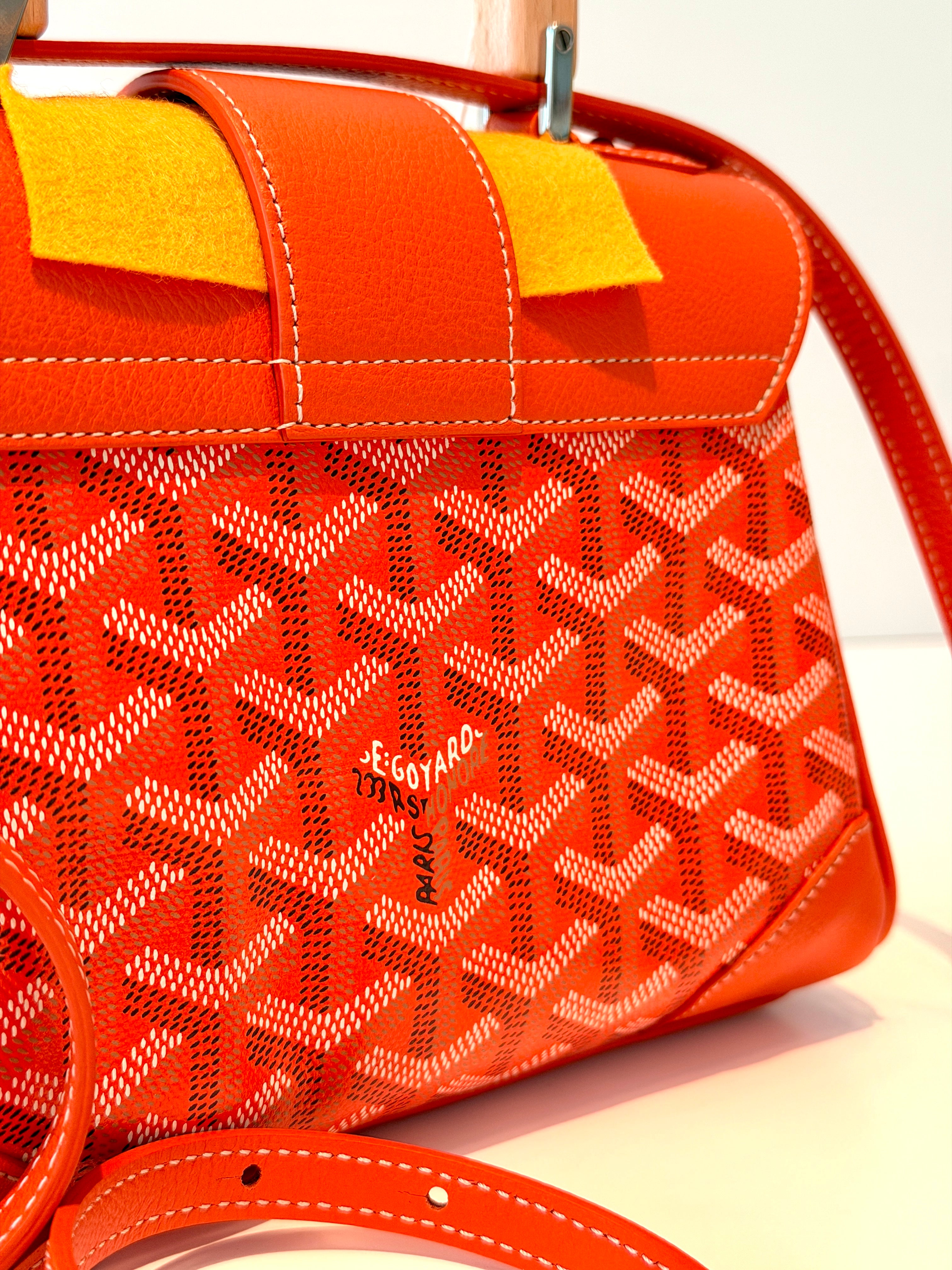 Goyard Saigon Souple Mini Bag - Orange
