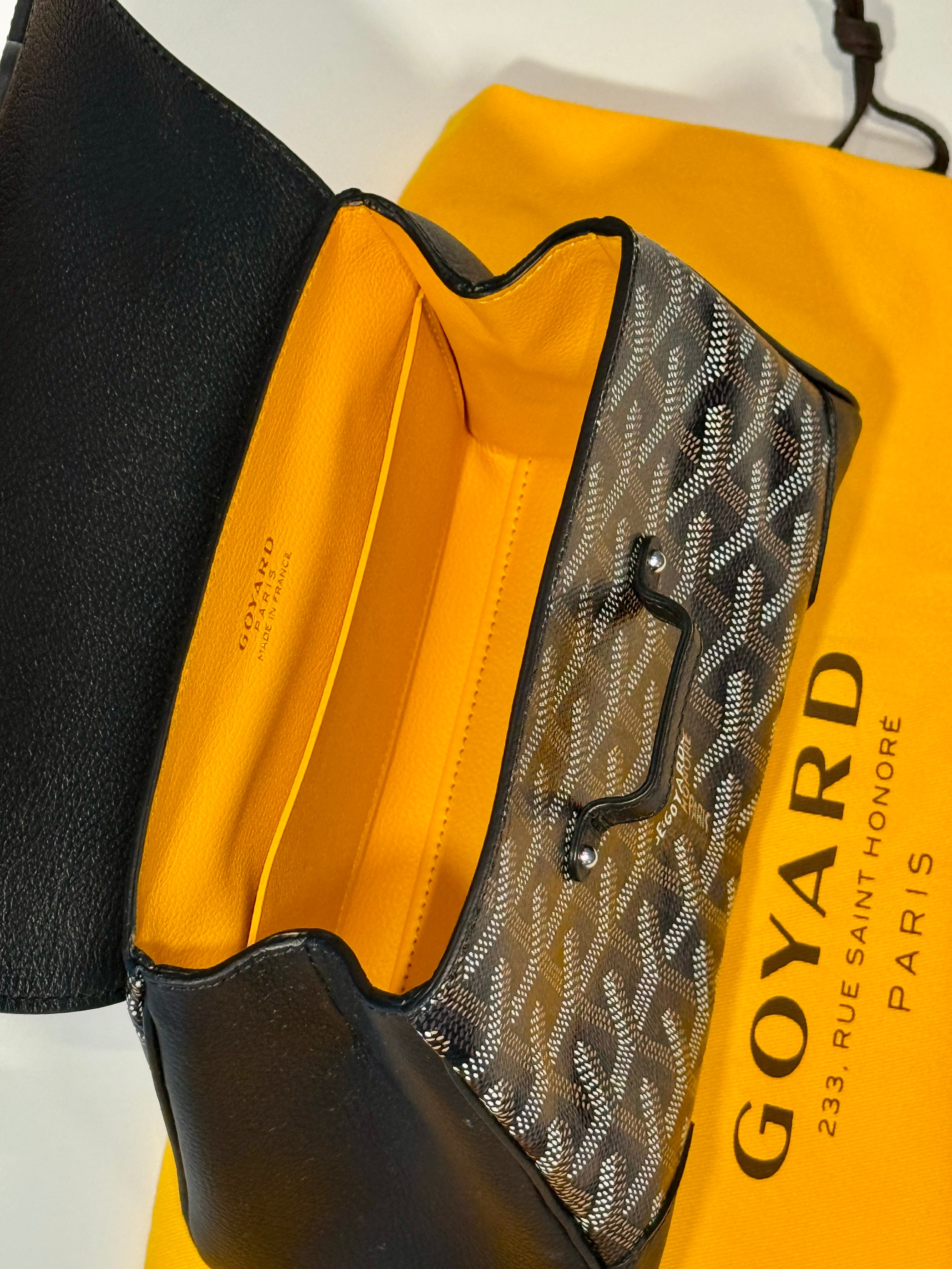 Goyard Saigon Souple Mini Bag - Black