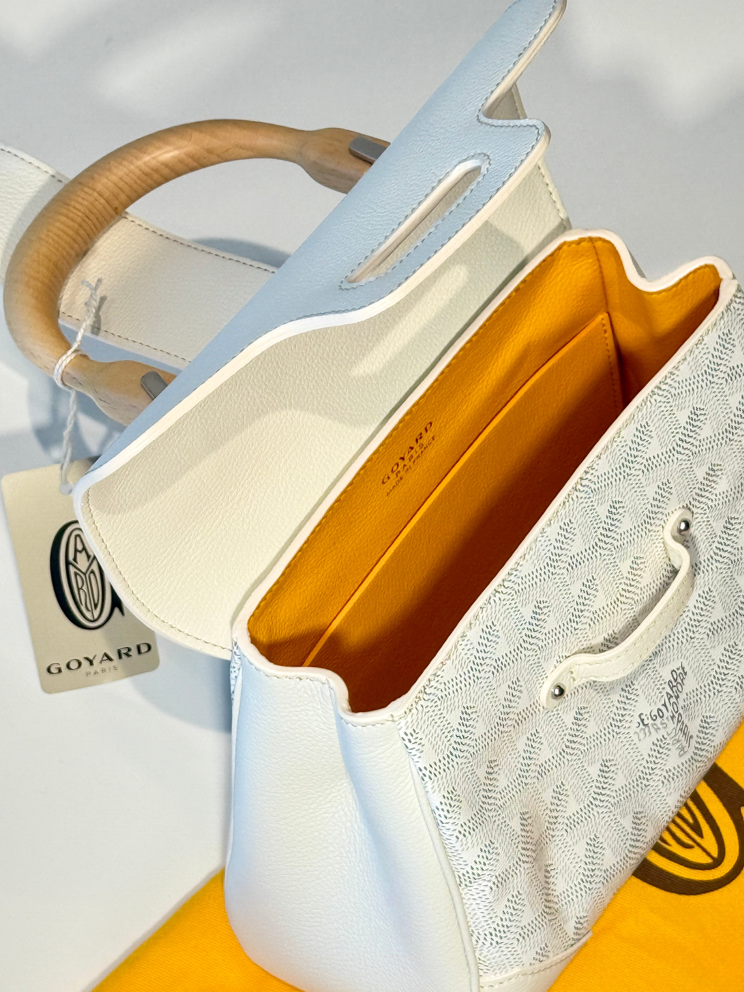 Goyard Saigon Souple Mini Bag - White