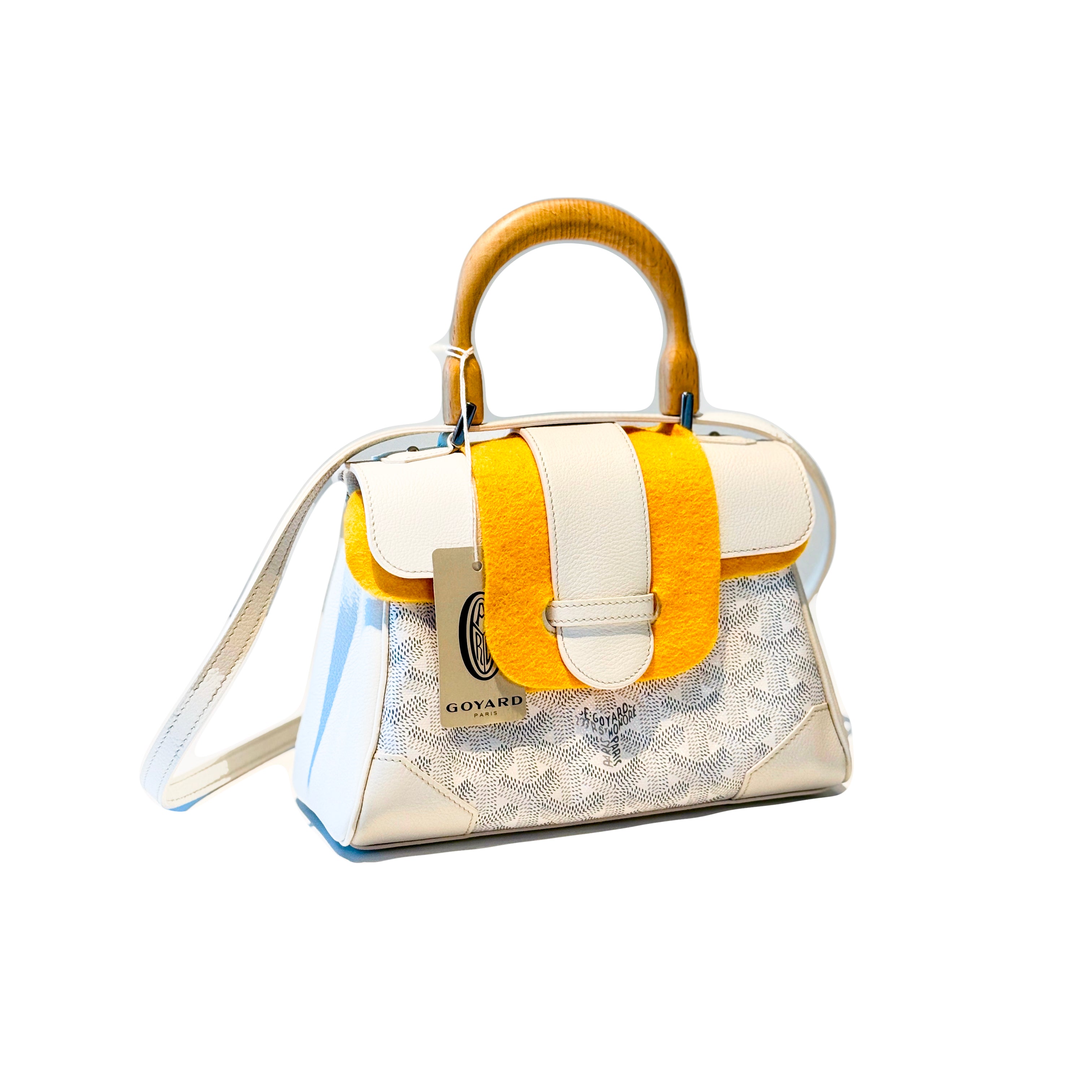 Goyard Saigon Souple Mini Bag - White