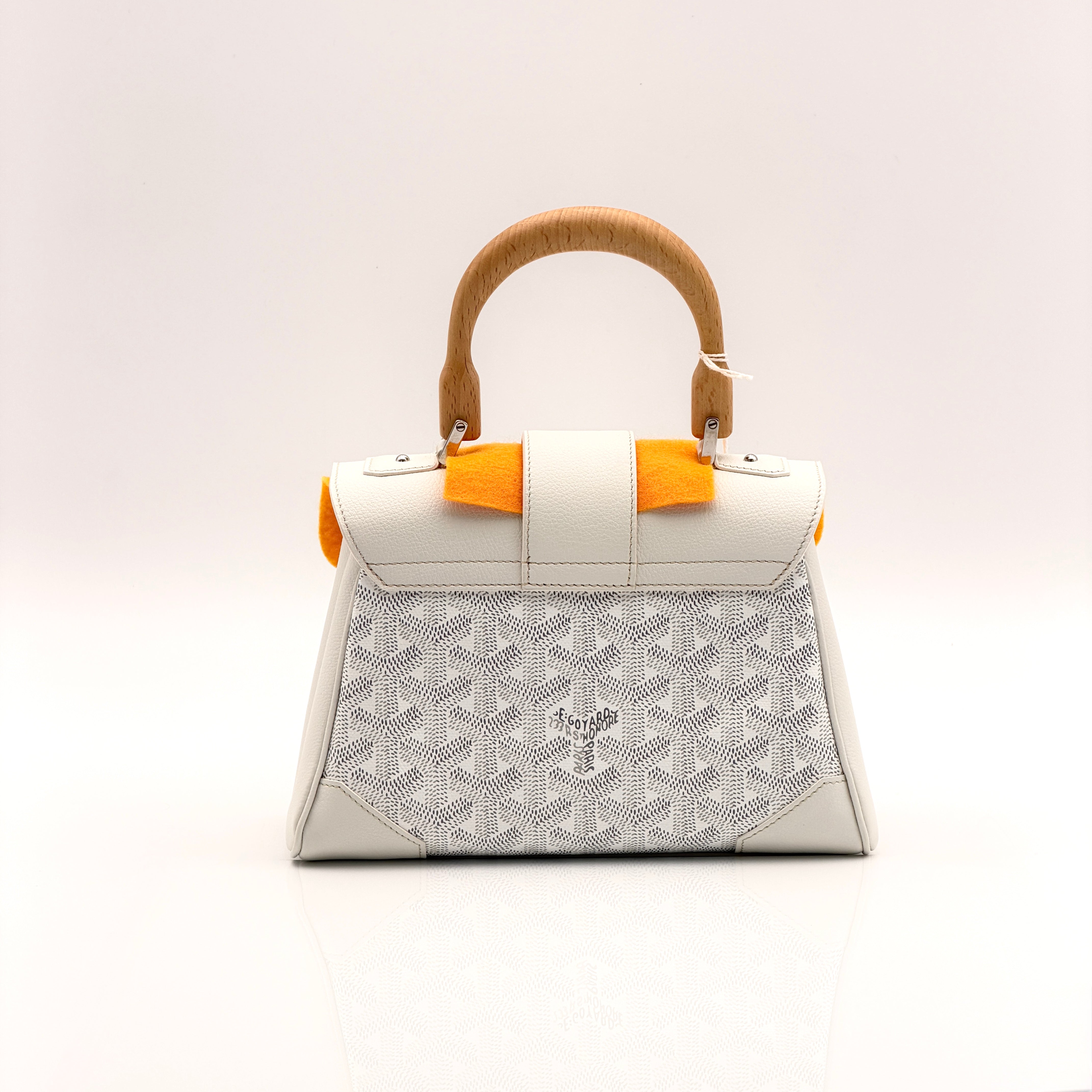 Goyard Saigon Souple Mini Bag - White